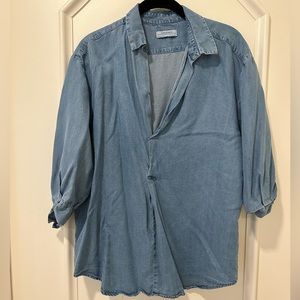 Zara chambray shirt